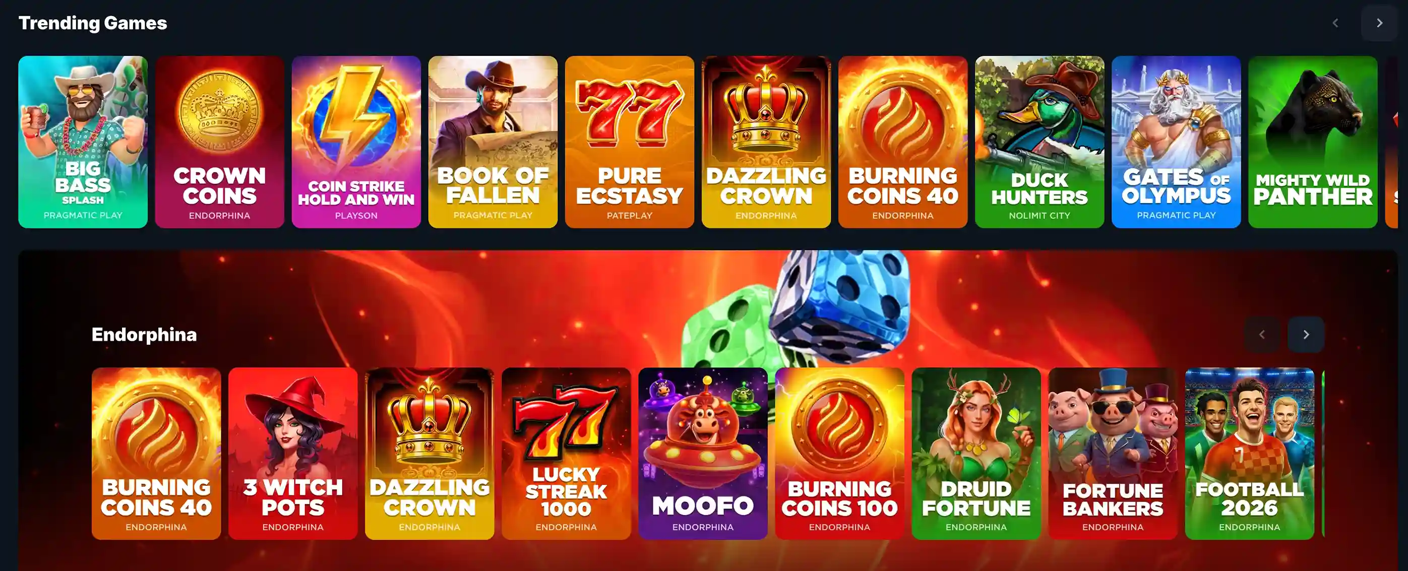 Luck Leopard casino review section 2