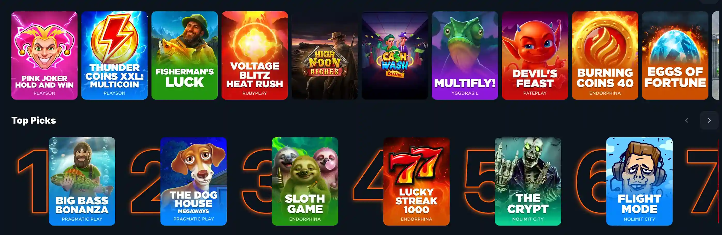 Luck Leopard casino review section 3